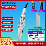 罗兰AE20电吹管AE-30旗舰款吹管电子萨克斯管乐AE10升级款 AE20白色+锂电池续航10小时+耳机