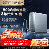史密斯（A.O.SMITH）佳尼特蓝鲸净水机家用净水器厨房专用直饮机一体机厨下8年RO膜 1600G CR4200AE1 高水效
