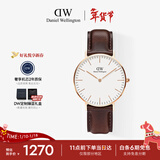 丹尼尔惠灵顿（DanielWellington）DW手表男女情侣表36mm欧美表皮带石英手表新年礼物DW039