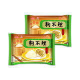 狗不理手工包子420g（12只）*2白菜猪肉三鲜全素酱肉包速食早餐壹 420g白菜猪肉包*2袋
