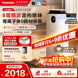 东芝（TOSHIBA）空气净化器SE大白梨PET除烟味除毛净化器大风量除尘净化器除螨除尘除过敏源消毒杀菌家用