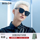 BOLON暴龙眼镜太阳镜防晒墨镜偏光镜男女款韩版经典方框遮阳镜 BL3027 BL3027C11-深灰色