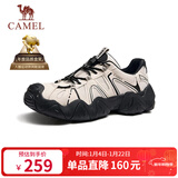 骆驼（CAMEL）云山1代户外秋季徒步登山休闲丑萌鞋情侣 G15S076104 米白/黑 42