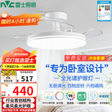 雷士（NVC）枕边风风扇灯吊扇北欧餐厅卧室全光谱1级能效三防一体36瓦包安装