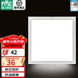 雷士（NVC）厨房灯led集成吊顶厨卫灯吸顶灯铝扣板卫生间平板面板灯 【常规款】雾银20瓦正白光