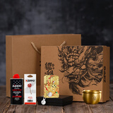 ZIPPO打火机限量版灵动招财貔貅芝宝煤油防风送父亲生日礼物男友收藏 镀金【套装+烟灰缸】