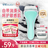 舒适（Schick）舒芙大皂头敏感肌脱毛刀【1刀柄2刀头】腋下刮毛 含芦荟非脱毛膏