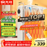 先锋（SINGFUN）【高效智能】取暖器/电热油汀/取暖器家用/电暖器/暖气/电暖气片烤火炉油丁13片智能热浪电暖炉