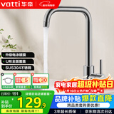 华帝（VATTI）冷热水厨房水龙头304不锈钢枪灰 洗菜盆洗菜池水槽适用 061101H