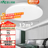 雷士（NVC）led吸顶灯阳台灯现代简约家用圆形房间卧室灯百搭灯具 24W正白光