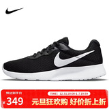 耐克NIKE女休闲鞋透气缓震TANJUN运动鞋DJ6257-004黑白38