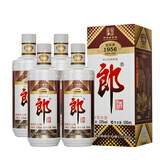 郎酒酒 陈酿 酱香型白酒 53度 500mL 4瓶 老郎酒1956