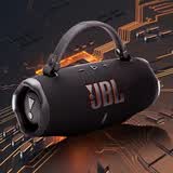 JBL华强北 CHARGE6冲击波6代无线蓝牙音箱防水低音炮便携式户外音响电脑喇叭 黑色