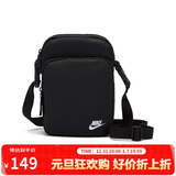 耐克NIKE中性单肩包小肩袋 HERITAGE 休闲包 DB0456-010黑小号