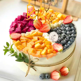 米苏先生水果新鲜生日蛋糕同城配送祝寿网红送女友情侣礼物当天配送日达到 四分水果蛋糕 【推荐款】6英寸（约1-3人食用）