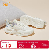 361°运动鞋女云舒3冬季复古厚底休闲百搭通勤老爹鞋子女682316706-1