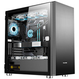 长城（Great Wall）阿基米德9 PRO V2灰色电脑机箱（360水冷/磁吸玻璃翻门/0.8mm厚侧板/5硬盘位/10风扇位/5090显卡）
