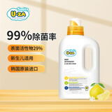 SANITA U-ZAuza婴儿洗衣液新生儿内衣婴幼儿童洗衣液补充装抑菌去渍浓缩配方 抑菌洗衣液1.5L*1