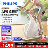 飞利浦家用动感单车智能磁控健身房器材减肥运动室内自行车小金鹿3102B1