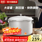 双喜 高压锅燃气专用压力锅小号快煮锅防爆安全家用锅具 【超大容量】11-13人13.5L 30cm
