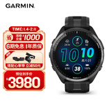 佳明（GARMIN）Forerunner965铁三跑步游泳滑雪户外运动智能手表男女表极夜黑