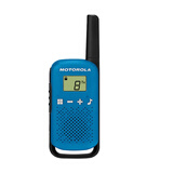 摩托罗拉（Motorola）TLKR T42公众对讲机 儿童对讲机家庭亲子户外运动 免执照手台单只装【酷炫蓝】