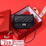 viney牛皮包包女包品牌链条包轻奢单肩斜挎包生日情人节礼物送女友老婆