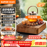 苏泊尔（SUPOR）迷你电陶炉煮茶器茶艺炉围炉煮茶办公室家用养生煮茶炉蒸茶器不挑器具SW-DTL03