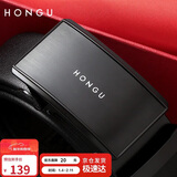 红谷皮带男自动扣头层牛皮腰带男礼盒装男 120cm 元旦生日礼物