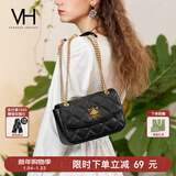 VANESSA HOGAN VH女包茵然软包复古太阳神斜挎包菱格链条包腋下单肩包新年礼物