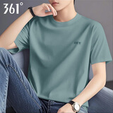 361°t恤男短袖衣服运动服饰篮球体恤夏季2025冰丝速干跑步男士健身装 红杉绿-2 M