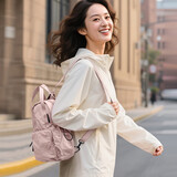 高尔夫（GOLF）双肩斜挎包女时尚包包女包百搭单肩手提包防泼水手机包生日礼物女