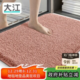 大江地垫卫生间脚垫浴室门口吸水垫厕所浴室防滑地垫50x80cm