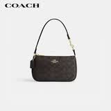 蔻驰（COACH）【品牌直供】女士NOLITA19小号手提单肩麻将包深棕色CW426礼物