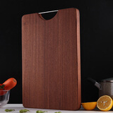 十八子作 乌檀木整木切菜板家用加厚大号砧板ZBL005（40x27x2.5cm）