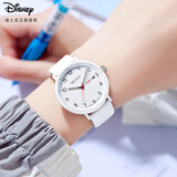 迪士尼（Disney）学生手表简约防水石英表双日历初中生高中生考试手表MK-11809W