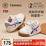 泰兰尼斯冬季学步鞋加绒保暖男宝宝鞋子女童婴儿鞋软底机能鞋白/蓝/红19