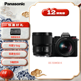 松下S5W（Panasonic）全画幅微单相机/无反/单电/数码相机 松下镜头20-60mm+ 50mm双镜头套机