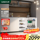 领厨台下嵌入式卧式小冰箱一级能效对开门内置内嵌矮岛台电冰箱家用底部散热超薄橱柜一体隐藏式小户型 L5【135L单冷藏820mm高】