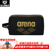 阿瑞娜（arena）泳包多仓收纳健身包防水包游泳包男女通用游泳装备收纳包手提包 AMS3331黑色/卡其色
