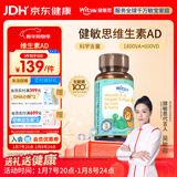 witsbb健敏思儿童维生素ad3-18岁ad宝宝敏宝专研D3 VA:1800IU VD:600IU