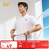 361°短袖男士t恤夏季运动服速干衣跑步健身上衣polo衫652424122H-1