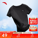 安踏轻风T丨速干运动短袖t恤女士夏季新款吸汗透气跑步训练上衣瑜伽服