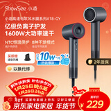 小适（showsee）11万转高速电吹风机家用风筒高浓度负离子护发大风力速干降噪无刷电吹风送家人圣诞节礼物A18-GY 