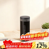 乐扣乐扣（LOCK&LOCK）不锈钢纤巧便携保温杯茶水杯车载商务杯子（200ml）黑色