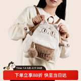 大英博物馆安德森猫包包萌猫可爱毛绒双肩背包书包情人节送女生礼物