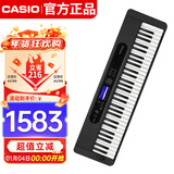 卡西欧（CASIO）电子琴CTS410黑色力度感应键盘专业演奏教学娱乐61键电子琴