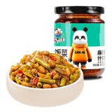 饭扫光下饭菜拌饭菜榨菜 6种口味 牛肉酱香菌竹笋金针菇 下饭酱拌面酱 麻辣什锦205g