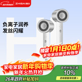 直白负离子吹风机家用大功率速干护发电吹风筒大风力低音智能温控闺蜜生日新年礼物女生 HL340pro银色