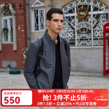 雅戈尔（YOUNGOR）单行政夹克男立领单茄克锦纶耐穿舒适透气男士上衣外套 VJJK409947DQA中灰 2XL 185/104A